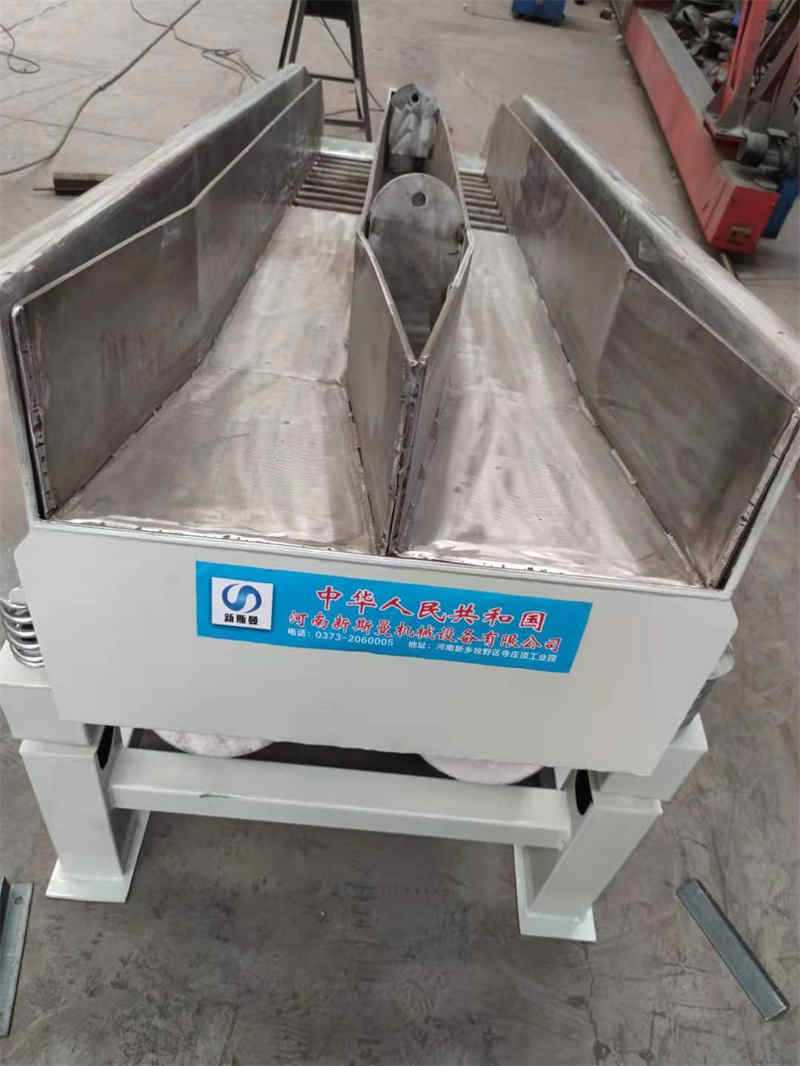 專車發(fā)貨:浙江客戶旋振篩、直線篩、給料機、脫水篩配套生產線，一站式采購