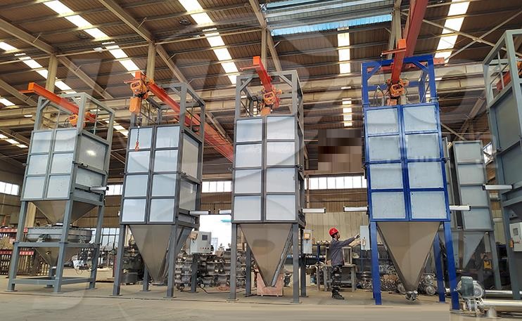 噸袋拆包機、噸包投料站