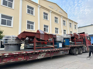 直線篩、旋振篩系列發(fā)貨