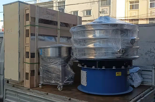 旋振篩、真空上料機、料倉發(fā)貨